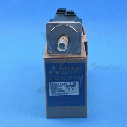 Mitsubishi AC Servo Motor, 750 W, 5.2 A, 3000 rpm, 7.2 Nm, HF-KE73W1-S100 - MITSUBISHI