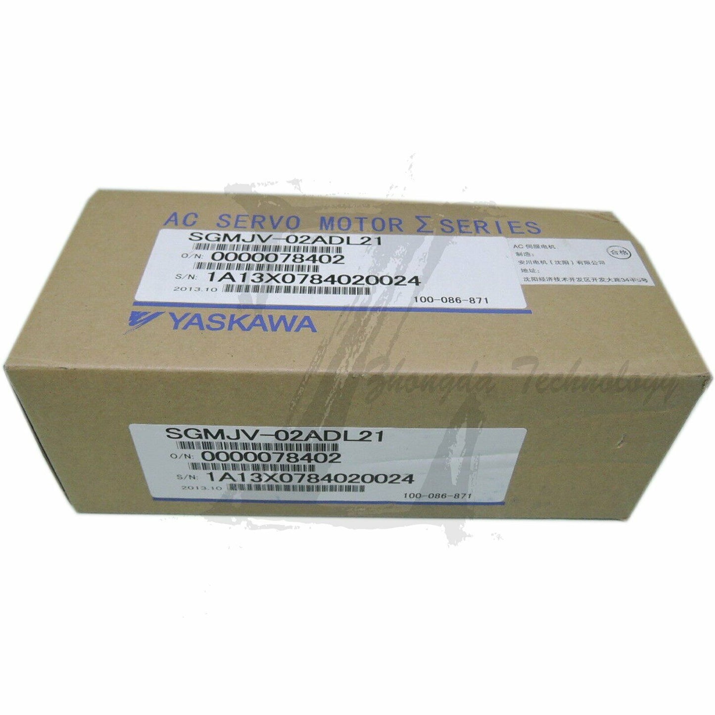 New In Box Yaskawa SGMJV-02ADL21 AC servo motor - YASKAWA