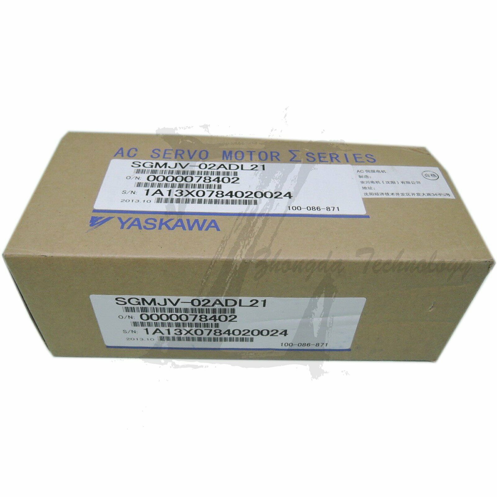 New In Box Yaskawa SGMJV-02ADL21 AC servo motor - YASKAWA