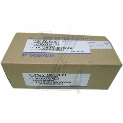 New In Box Yaskawa SGMJV-02ADL21 AC servo motor - YASKAWA