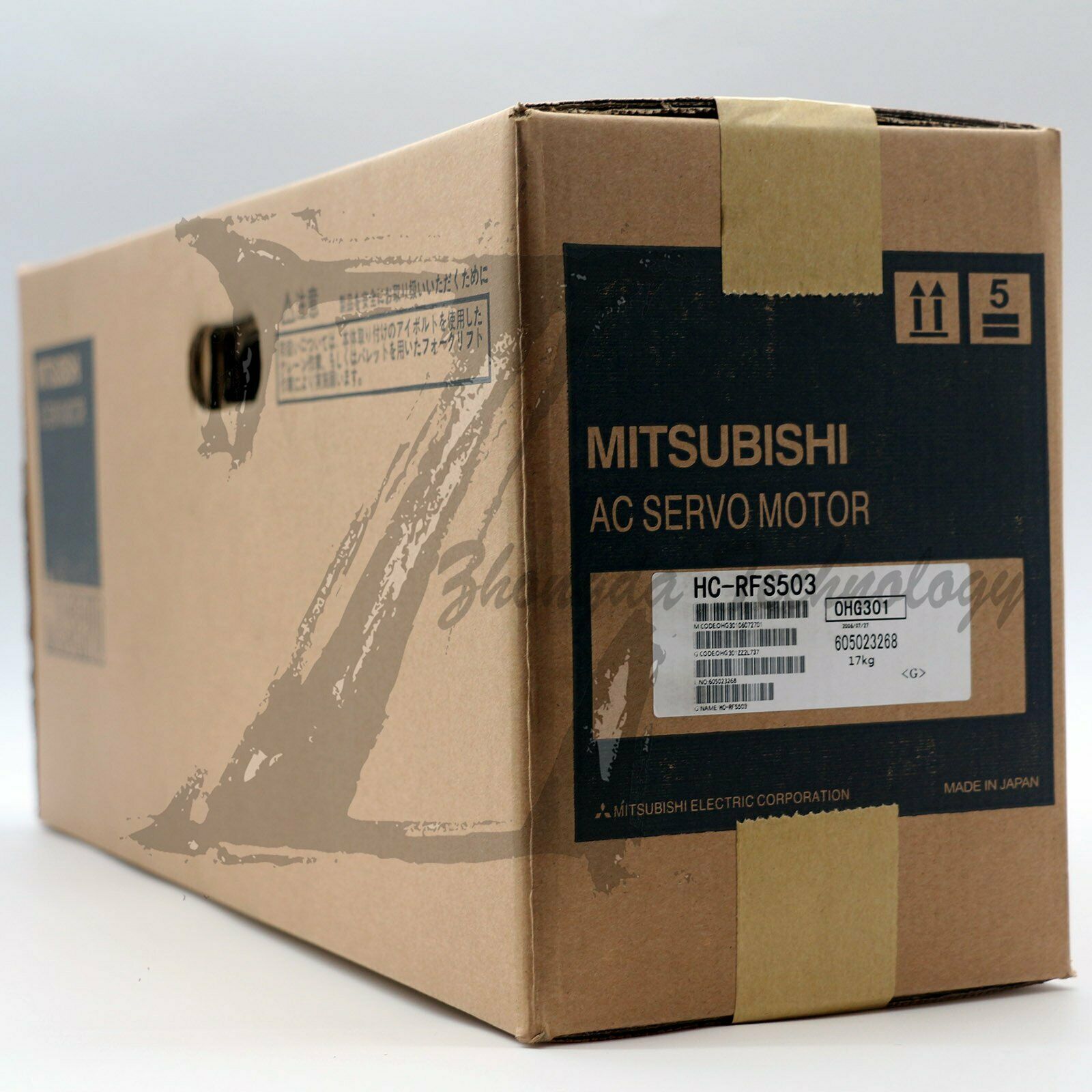 NEW Mitsubishi AC servo motor 127V 28A 5KW 3000RPM HC-RFS503