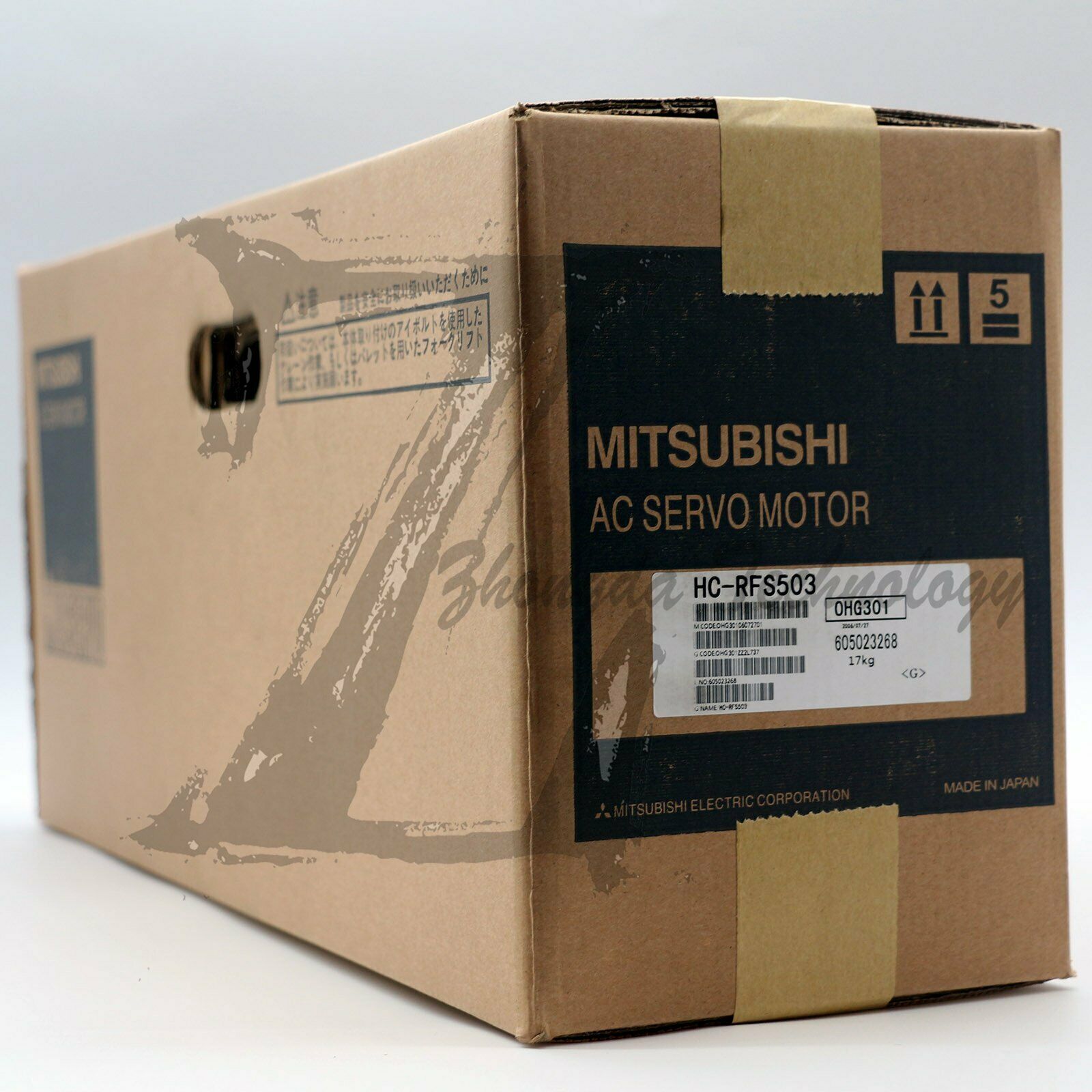 NEW Mitsubishi AC servo motor 127V 28A 5KW 3000RPM HC-RFS503 - MITSUBISHI