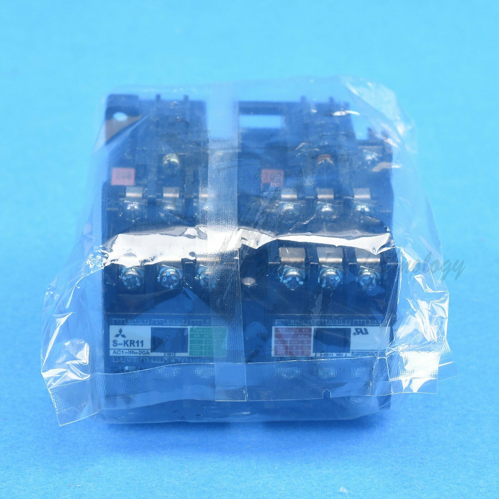 NEW Mitsubishi double interlocking contactor S-KR11 200V 100V - MITSUBISHI