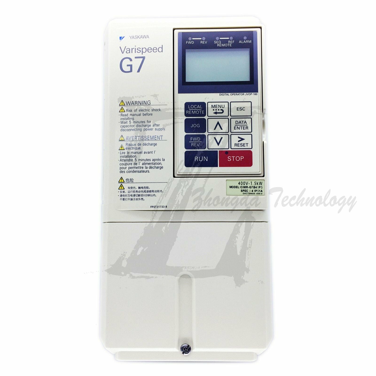 NEW Yaskawa Inverter CIMR-G7B41P5 G7 1.5KW 380V - YASKAWA