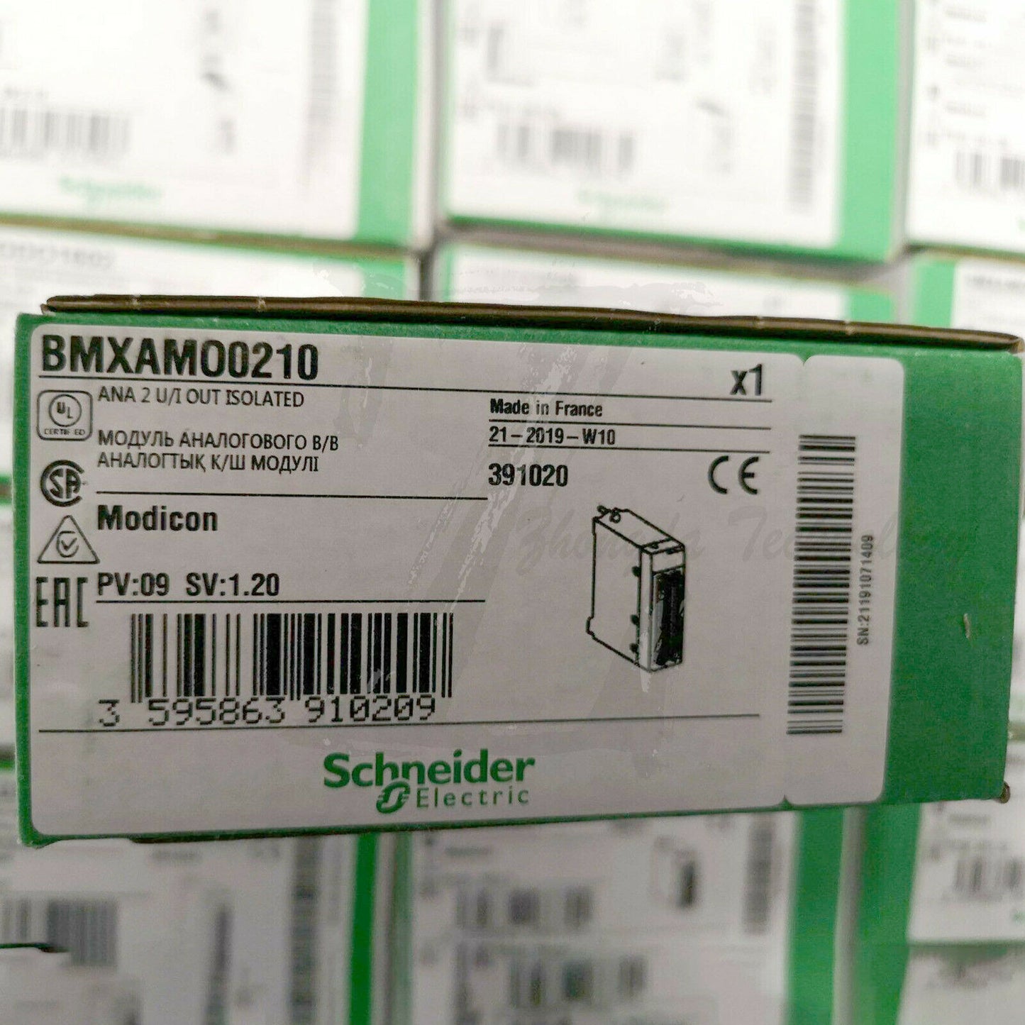Schneider BMXAMO0210 : Analog output module, multi-range (voltage / current) - SCHNEIDER