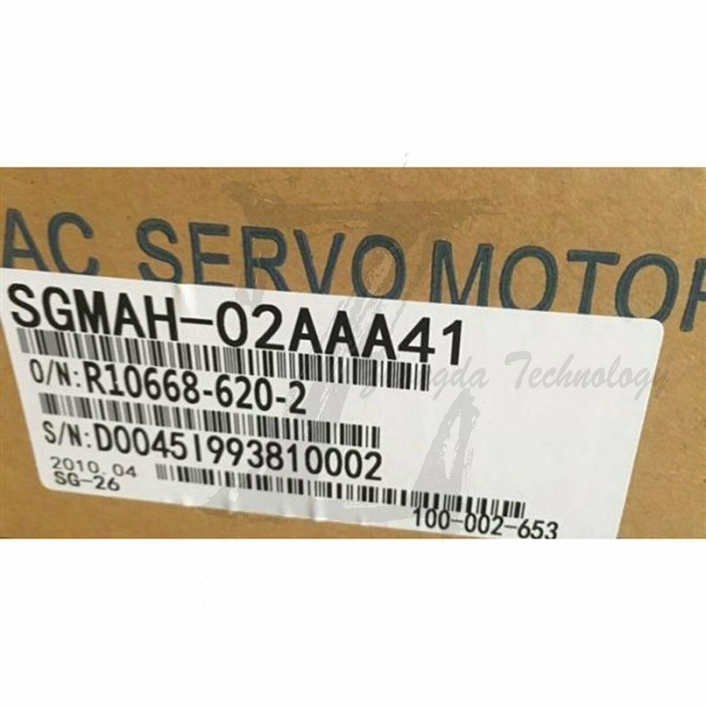 Yaskawa Sigma-II Servo Motors SGMAH-02AAA41 3 Phase 0.91A,200V,100W,0.13HP - YASKAWA