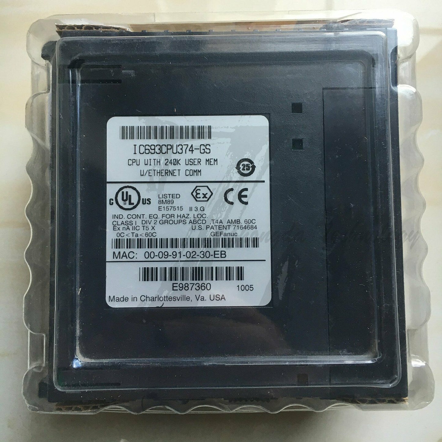 New FANUC IC693CPU374-GS IC693CPU374GS - FANUC