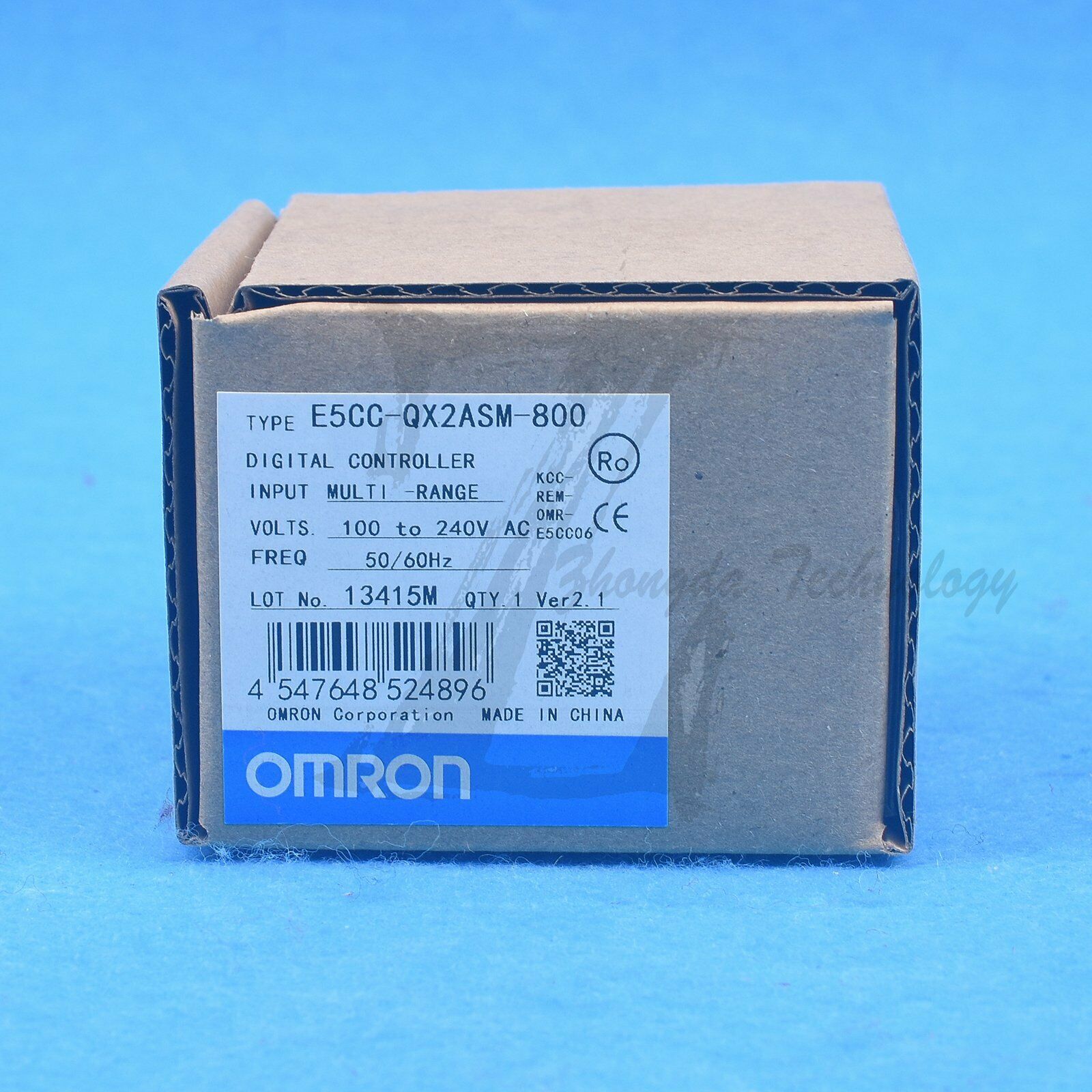 New Omron temperature controller E5CC-QX2ASM-800