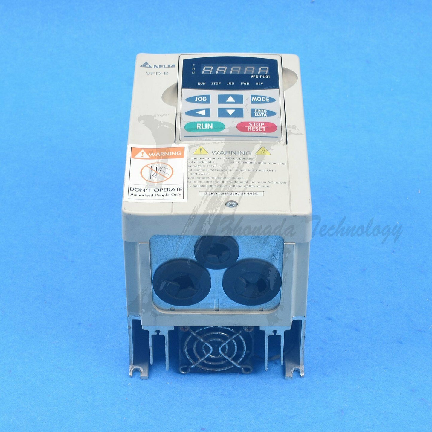 Used Delta VFD022B23B Inverter 2.2KW /220V Tested It In Good Condition - DELTA