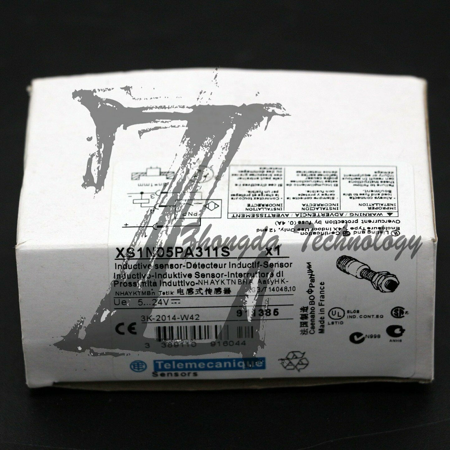 Schneider XS1N05PA311S : Inductive proximity switch - SCHNEIDER