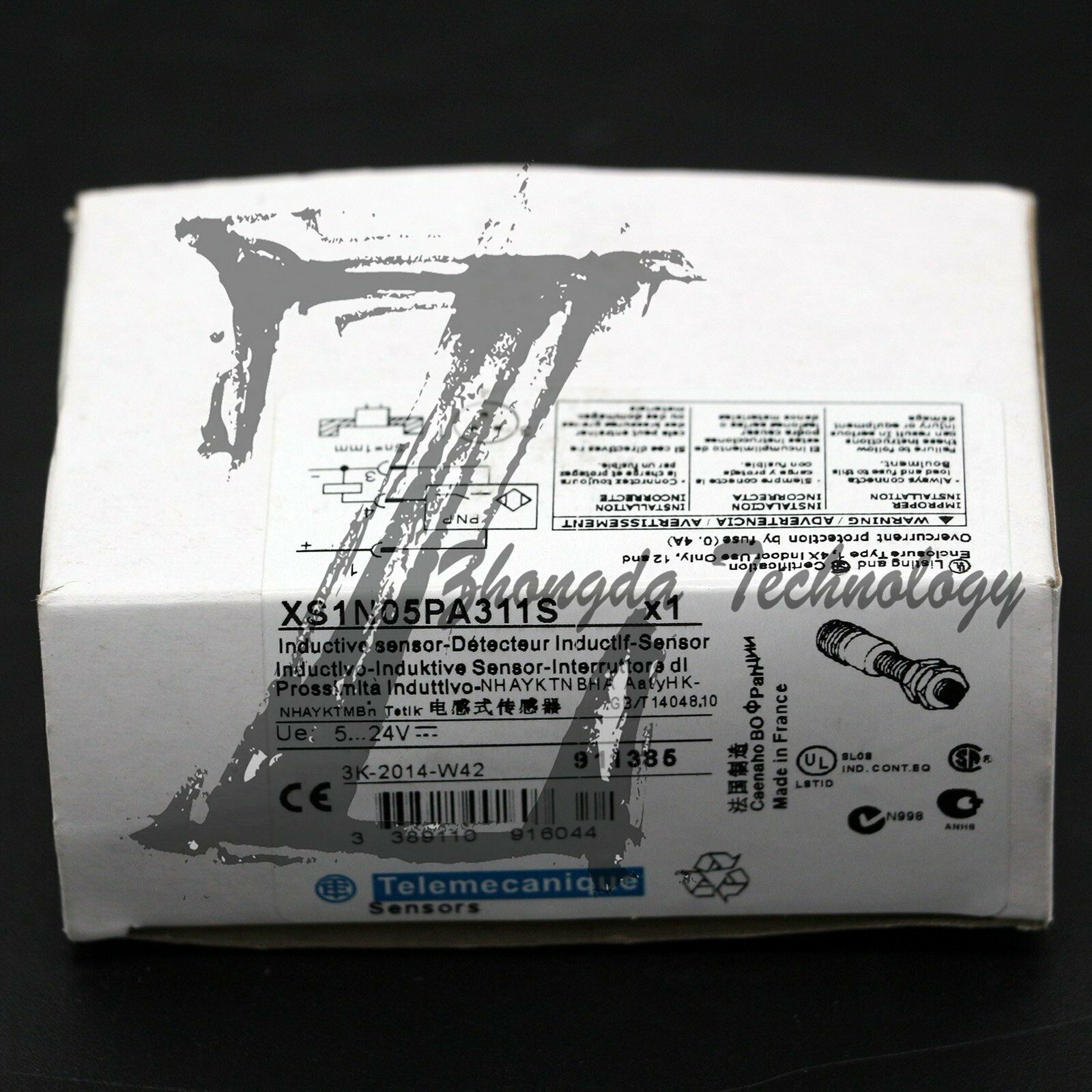 Schneider XS1N05PA311S : Inductive proximity switch - SCHNEIDER