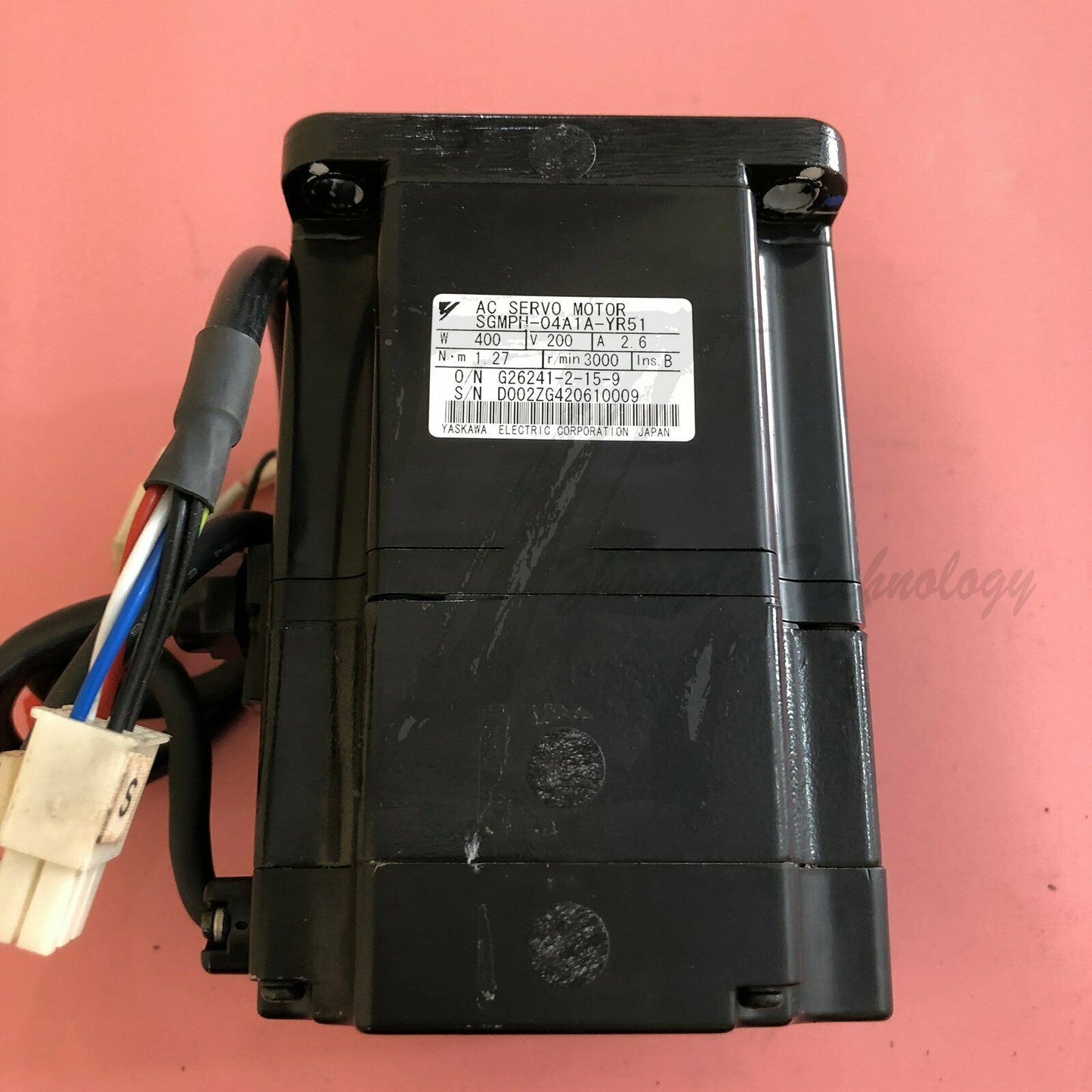 Used Yaskawa AC servo motor SGMPH-04A1A-YR51 good test - YASKAWA