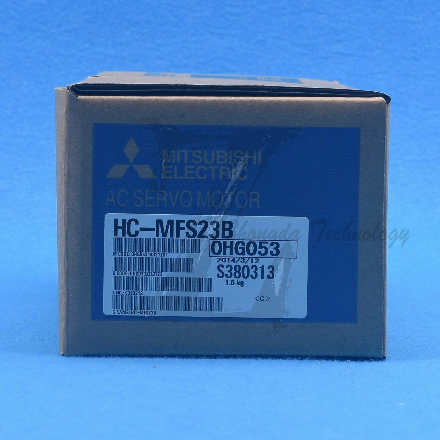 Mitsubishi Servo Motor 0.2 kW 200 V & 400 V 5 A 4500 rpm 0.64 Nm HC-MFS23B - OMRON