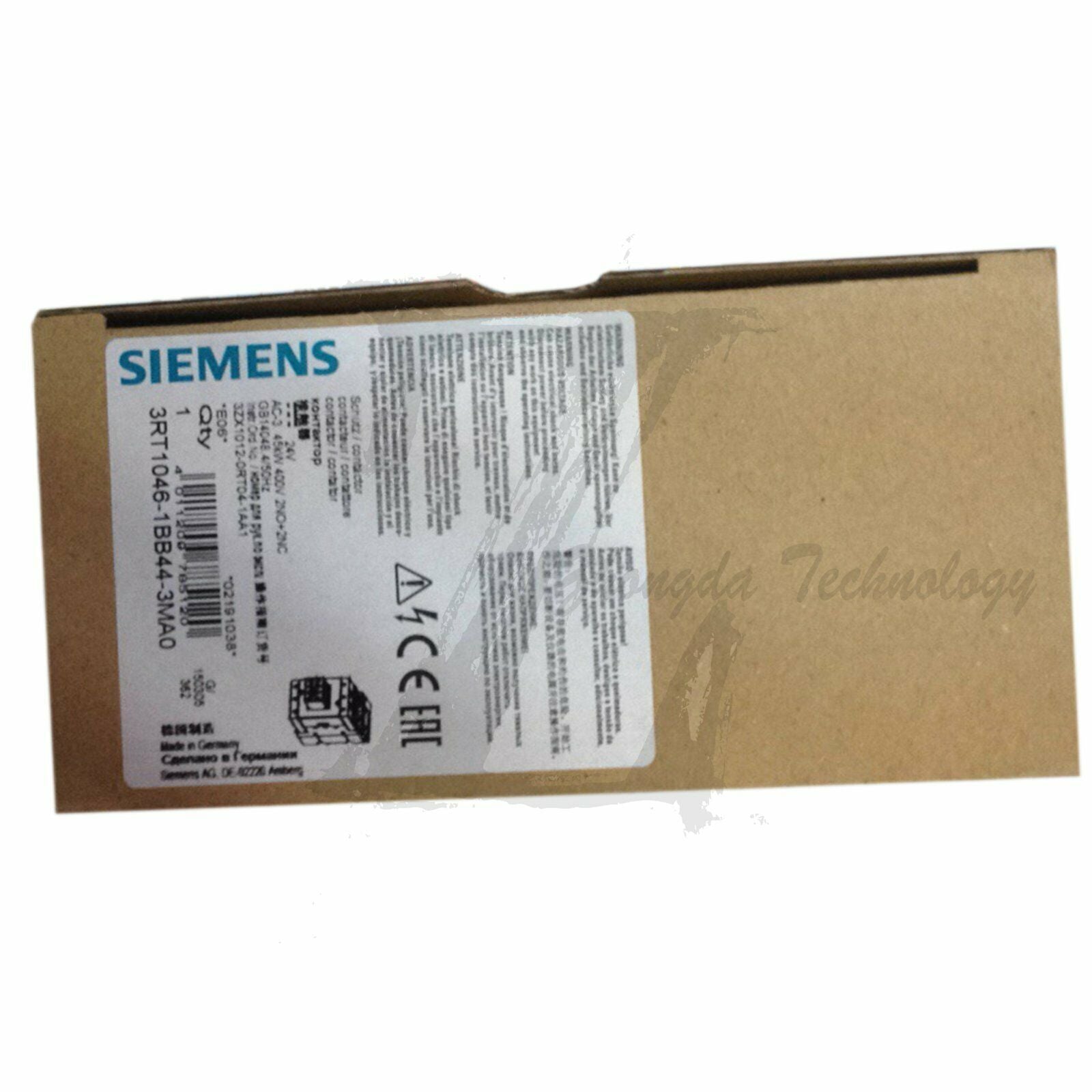 New Siemens contactor 3RT1046-1BB44-3MA0