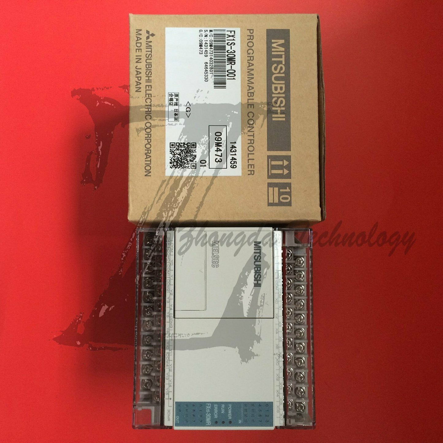 New Mitsubishi PLC Programming Controller FX1S-30MR-001 - MITSUBISHI