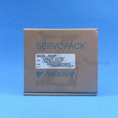 New In Box Yaskawa SGDL-04AP AC server Driver - YASKAWA