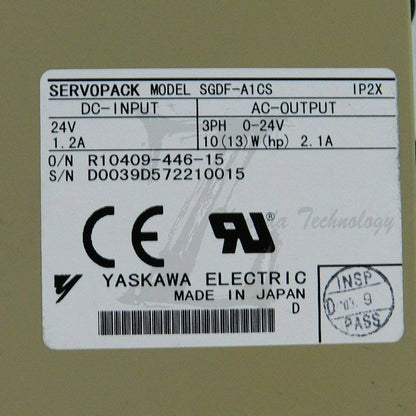 NEW Yaskawa AC Servo Drive SGDF-A1CS - YASKAWA