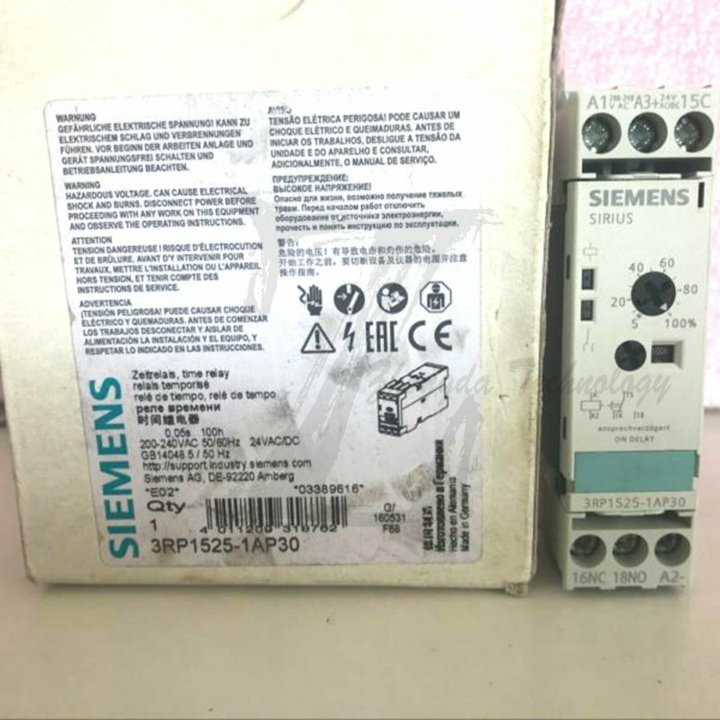 New Siemenns Time Relay 3RP1525-1AP30 3RP15251AP30 - SIEMENS