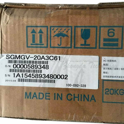 New In Box Yaskawa SGMGV-20A3C61 AC servo motor - YASKAWA