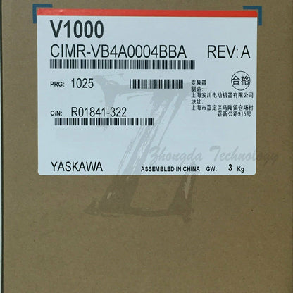 New Yaskawa inverter V1000 CIMR-VB4A0004BBA 0.75KW/1.5KW 380V - YASKAWA