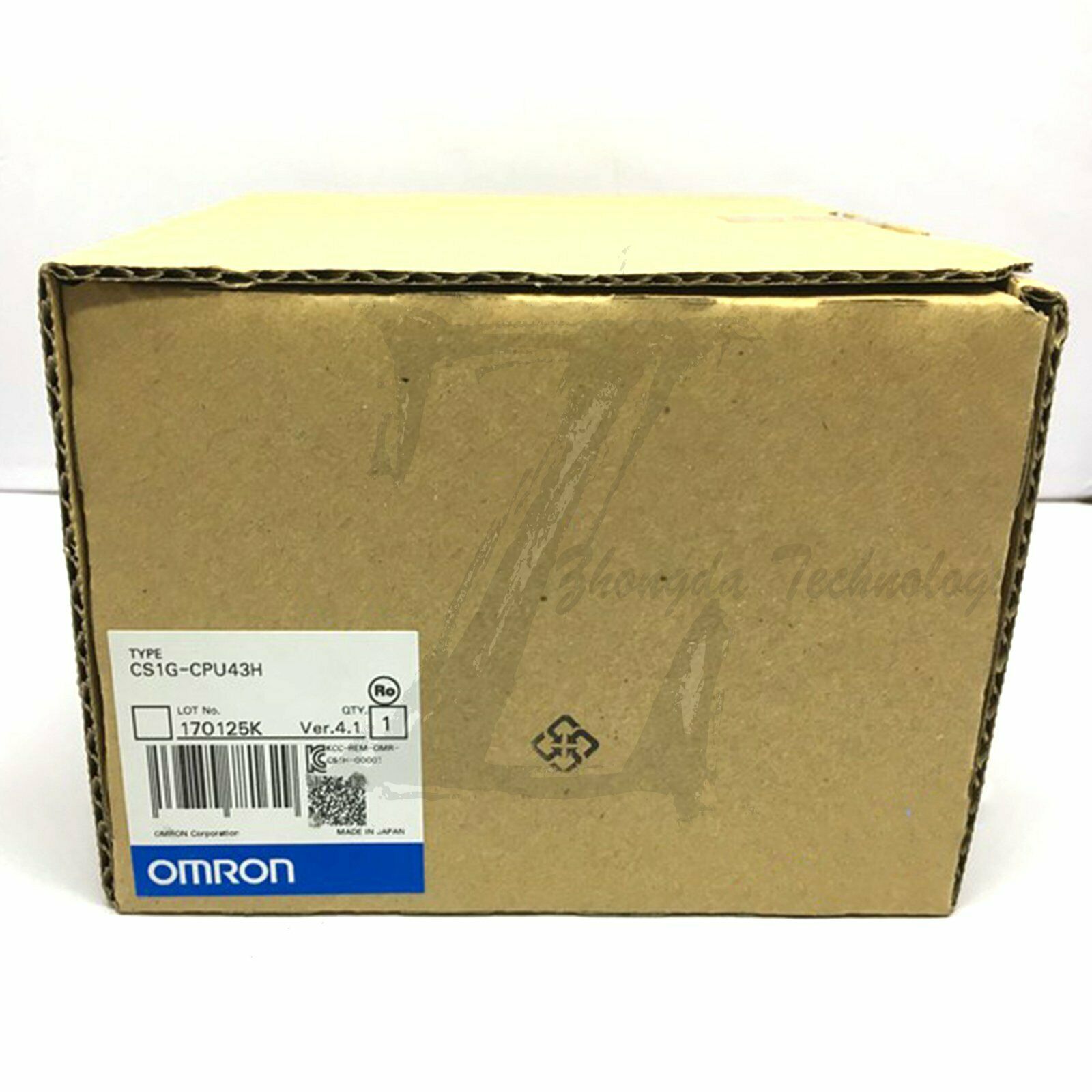 NEW Omron CS1G Series CPU Unit CS1G-CPU43H Version 4.1 - OMRON