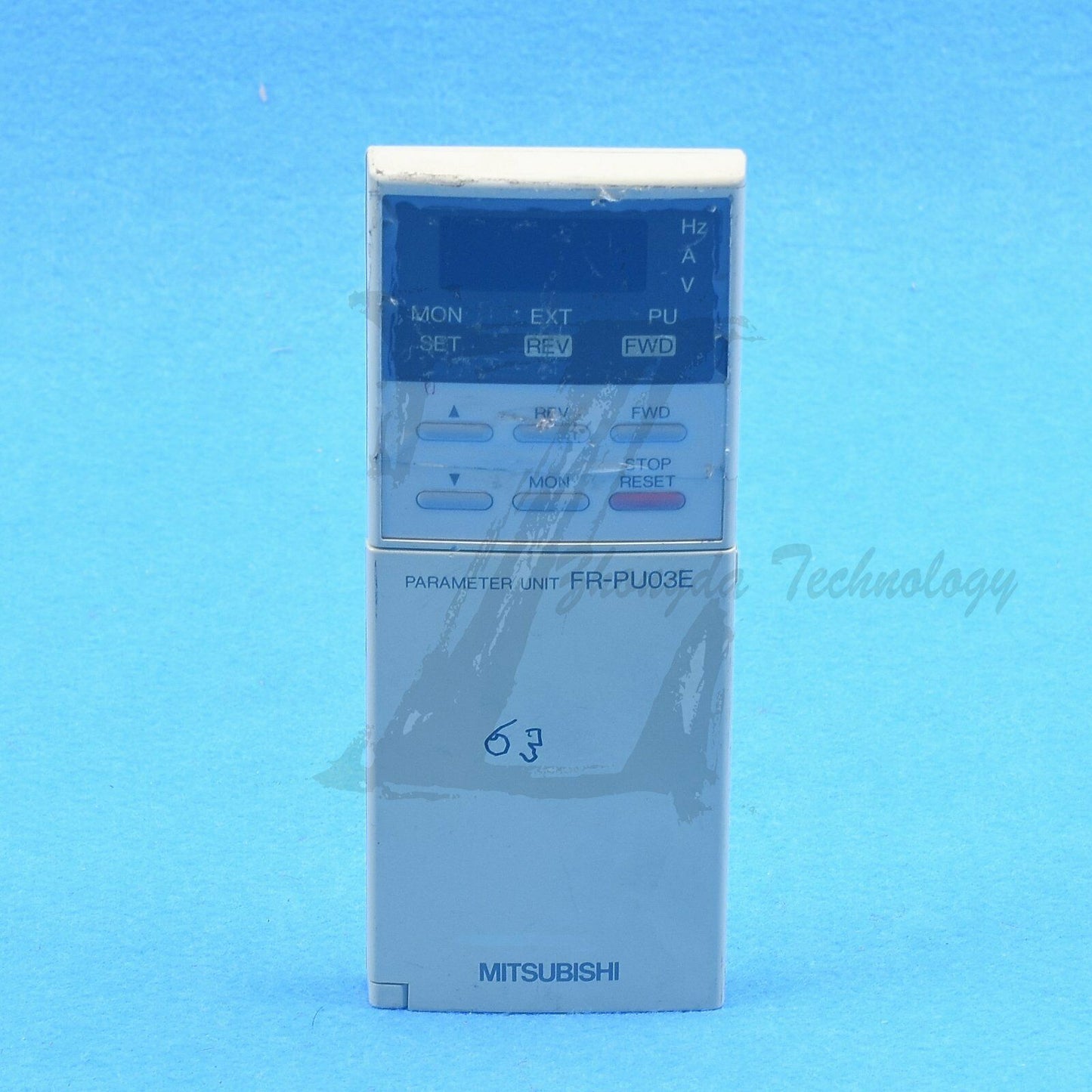 Used MITSUBISHI Inverter Operator Panel FR-PU03E Good test - MITSUBISHI