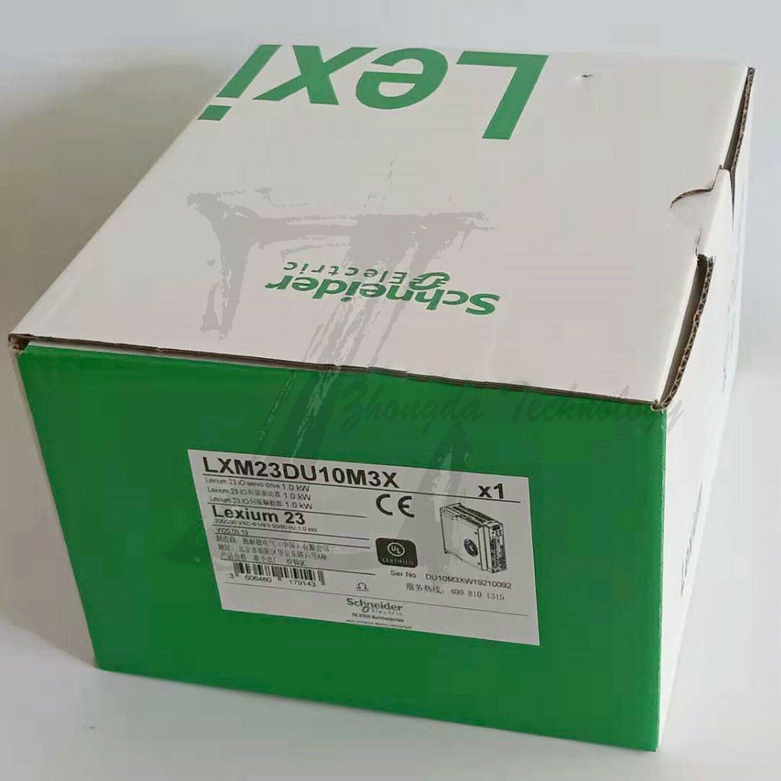 Schneider LXM23DU10M3X servo drive - three phase 200...255 V - 1 kW - I/O - SCHNEIDER