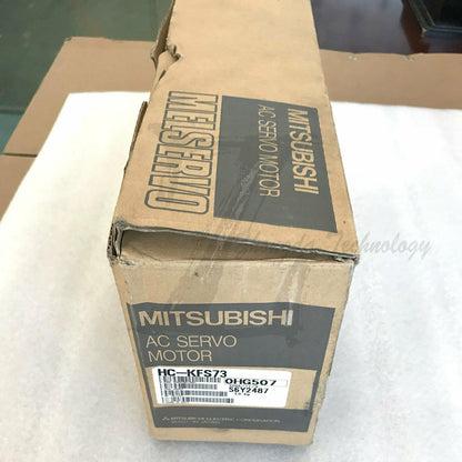 Mitsubishi Servo Motor 750 W 200 V 18.6 A 4500 rpm 7.2 Nm HC-KFS73 - MITSUBISHI