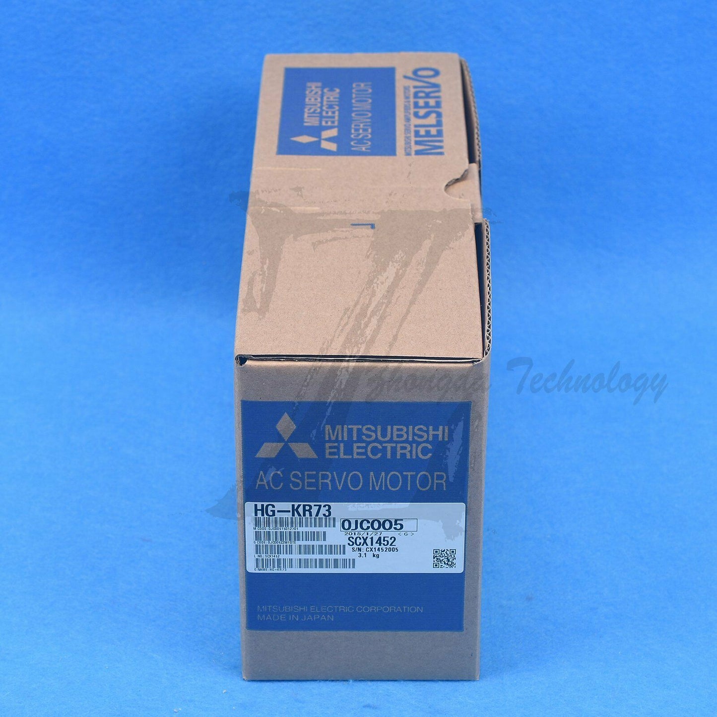 NEW Mitsubishi,Servo Motor 200 W, 200 V, 6000 rpm，1.9 Nm HG-KR73 - MITSUBISHI