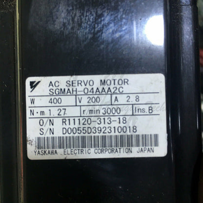 Used Yaskawa SGMAH-04AAA2C Tested In Good Condition - YASKAWA
