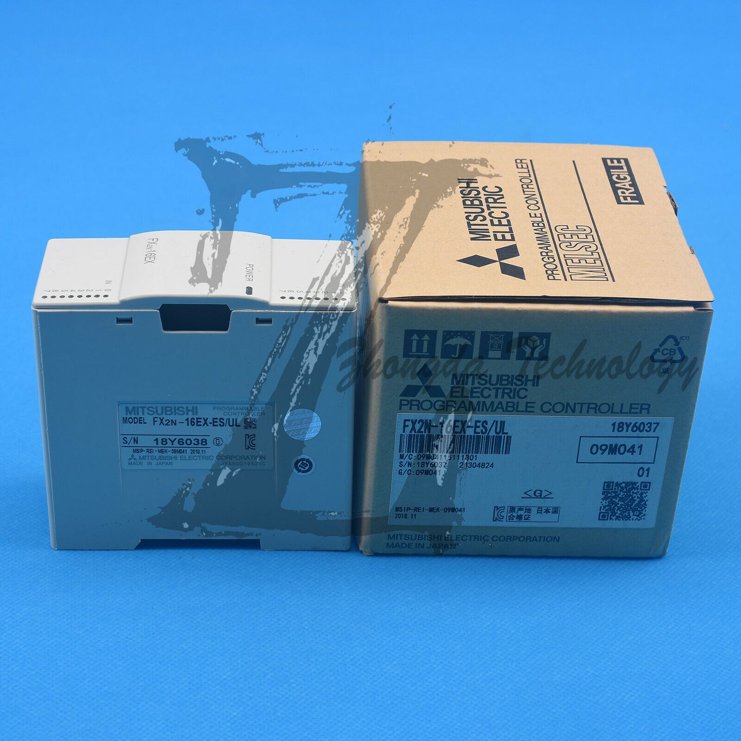 New Mitsubishi PLC FX2N-16EX-ES/UL Programmable Controller - MITSUBISHI