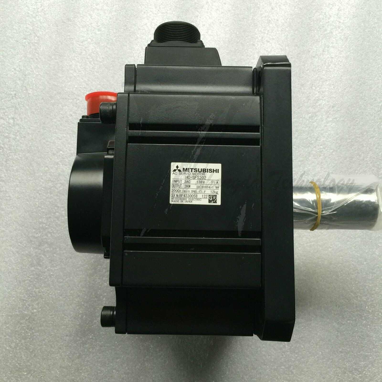 Mitsubishi Servo Motor 2 kW 200 V & 400 V 33 A 2500 rpm 9.55 Nm HC-SFS202 - MITSUBISHI