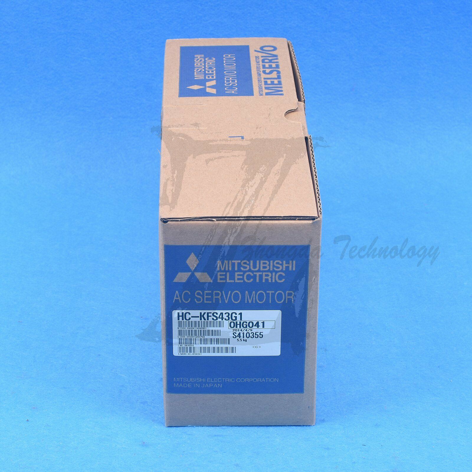 NEW Mitsubishi AC servo motor 129V 2.3A 400W 3000RPM HC-KFS43G1 - MITSUBISHI