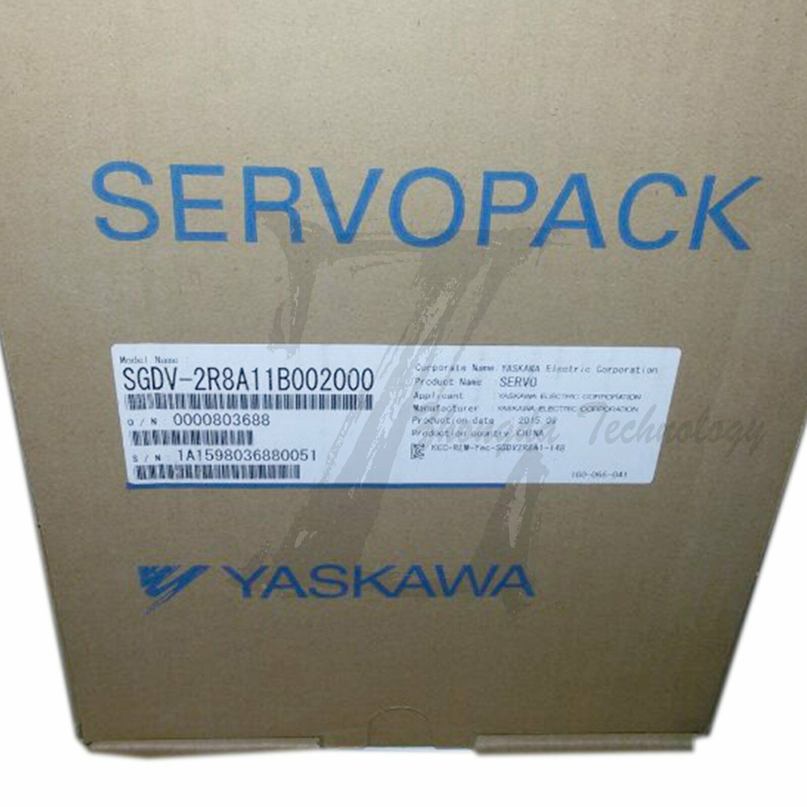 New In Box Yaskawa SGMJV-04AAA6C+SGDV-2R8A11A - YASKAWA