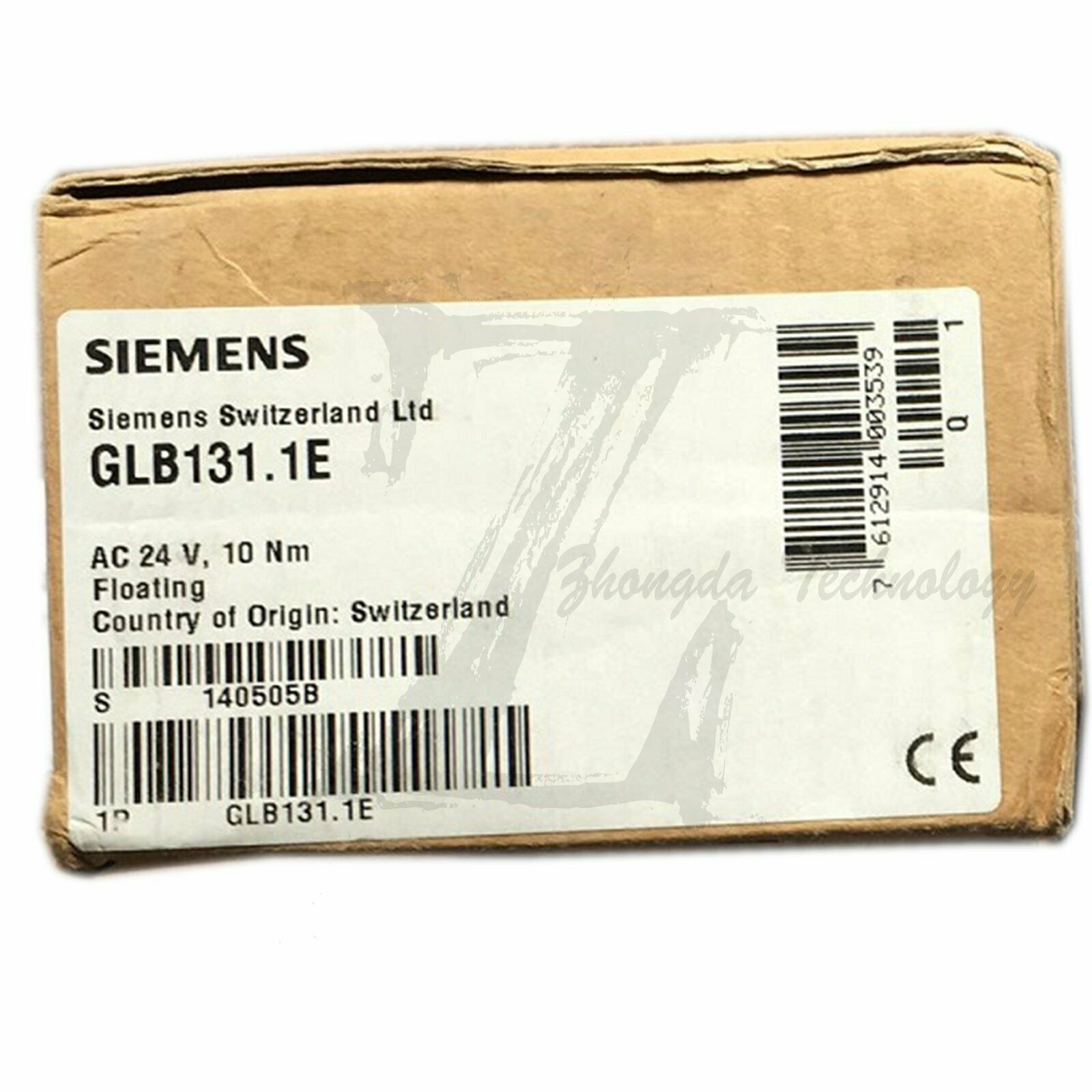 New Siemens electric damper damper actuator GLB131.1E Siemens