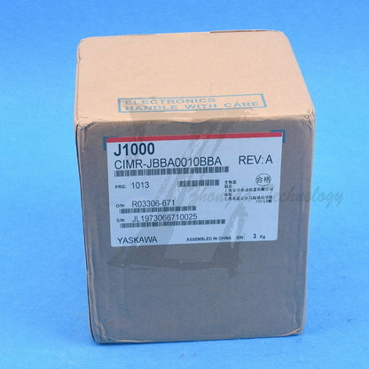 NEW Yaskawa Inverter CIMR-JBBA0010BBA (1.5kw) J1000 Single Phase 200V - YASKAWA