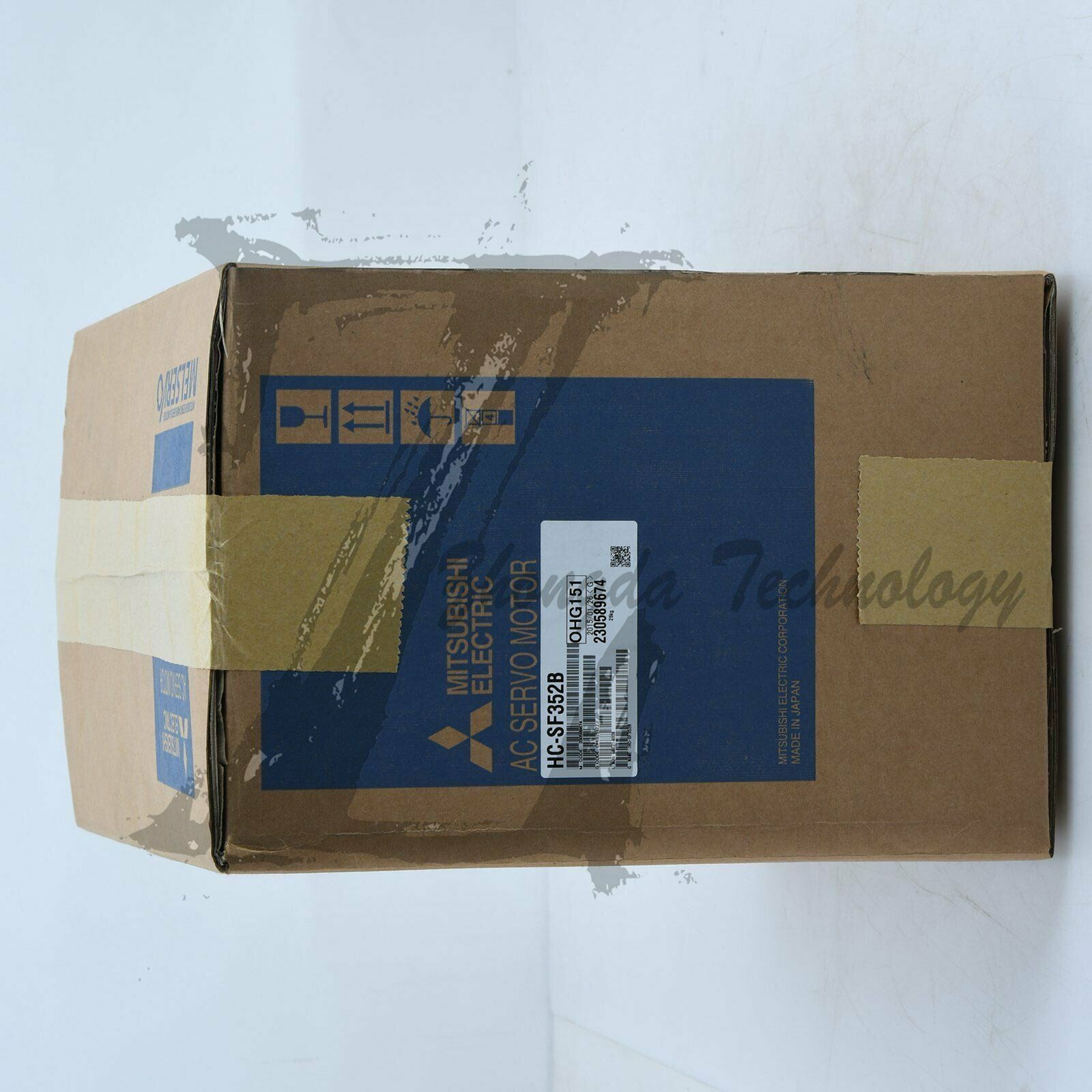 NEW Mitsubishi, Servo Motor, 3.5 kW, 146 V, 17 A,HC-SF352B - MITSUBISHI