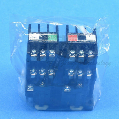 NEW Mitsubishi double interlocking contactor S-KR11 200V 100V - MITSUBISHI