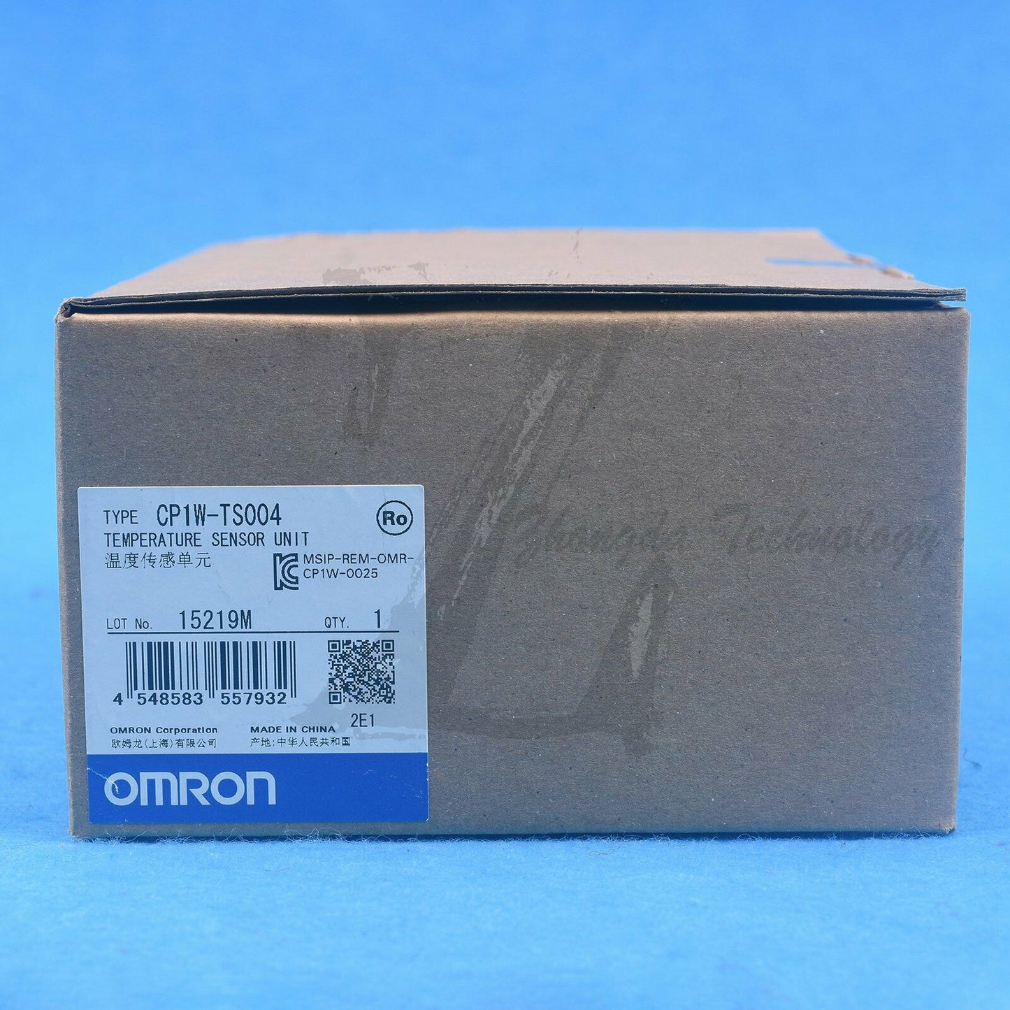 NEW Omron temperature sensor CP1W-TS004 Quality assurance, 100% authentic - OMRON