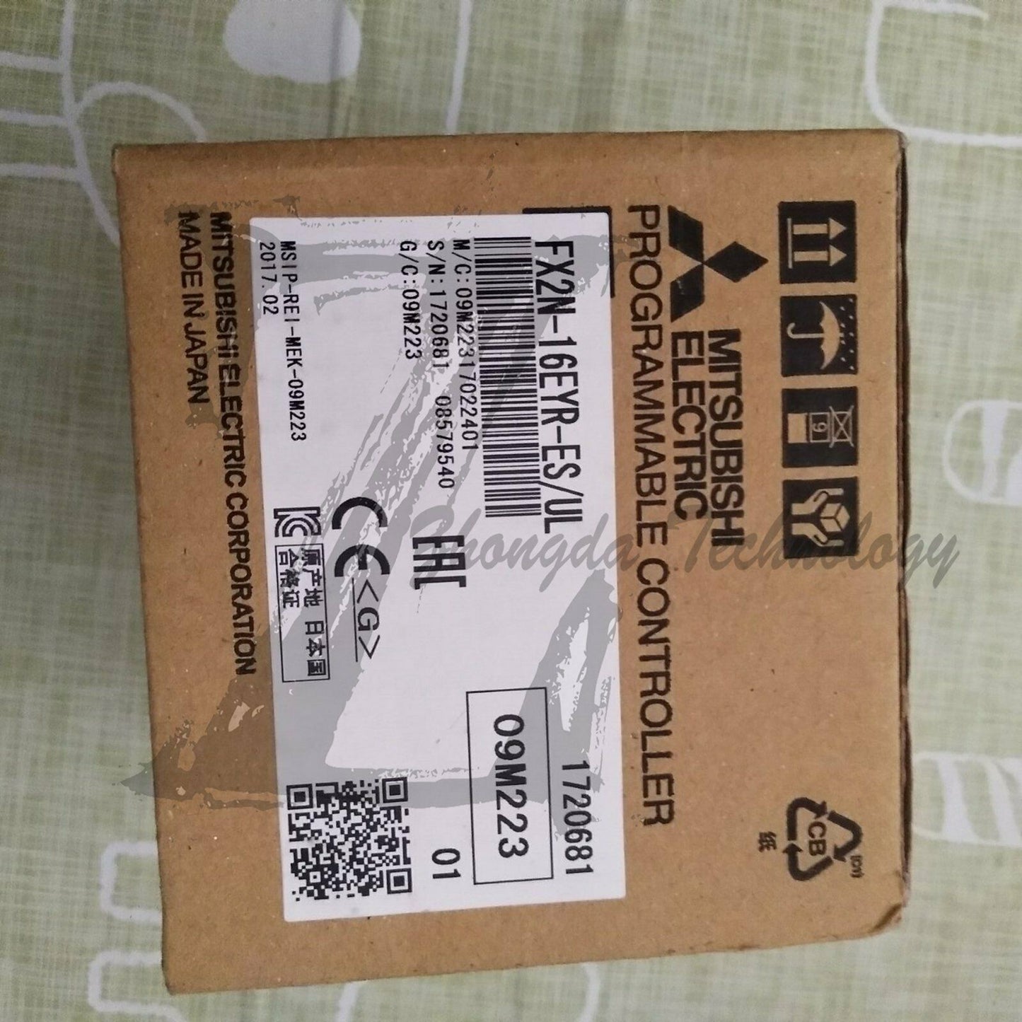 New Mitsubishi PLC FX2N-16EYR-ES/UL FX2N16EYRESUL - MITSUBISHI