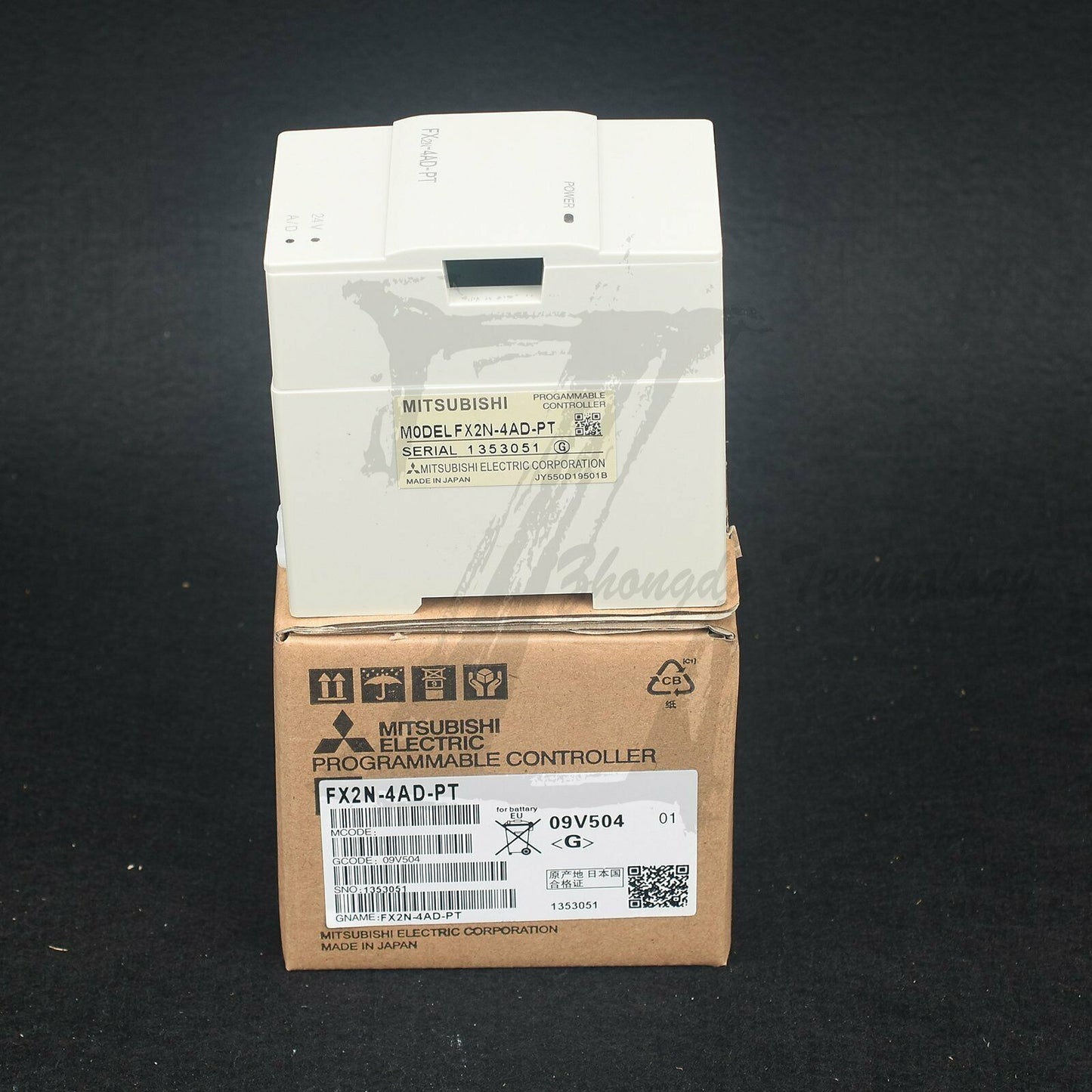 New Mitsubishi programmable logic controller FX2N-4AD-PT - MITSUBISHI