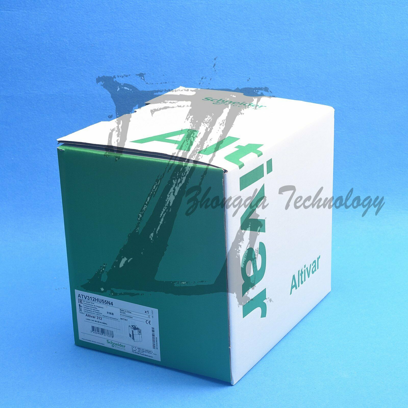 NEW Schneider ATV312HU55N4 inverter, three-phase 380-500V input, 5.5KW - SCHNEIDER