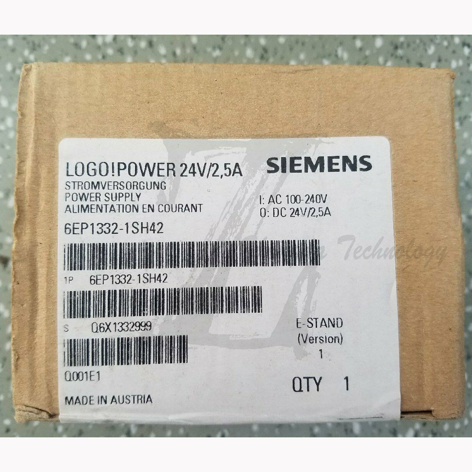 New Siemens power supply 6EP1332-1SH42 Siemens