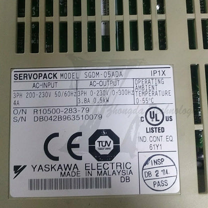 Used Yaskawa SGDM-05ADA SGDM05ADA Tested In Good Condition - YASKAWA