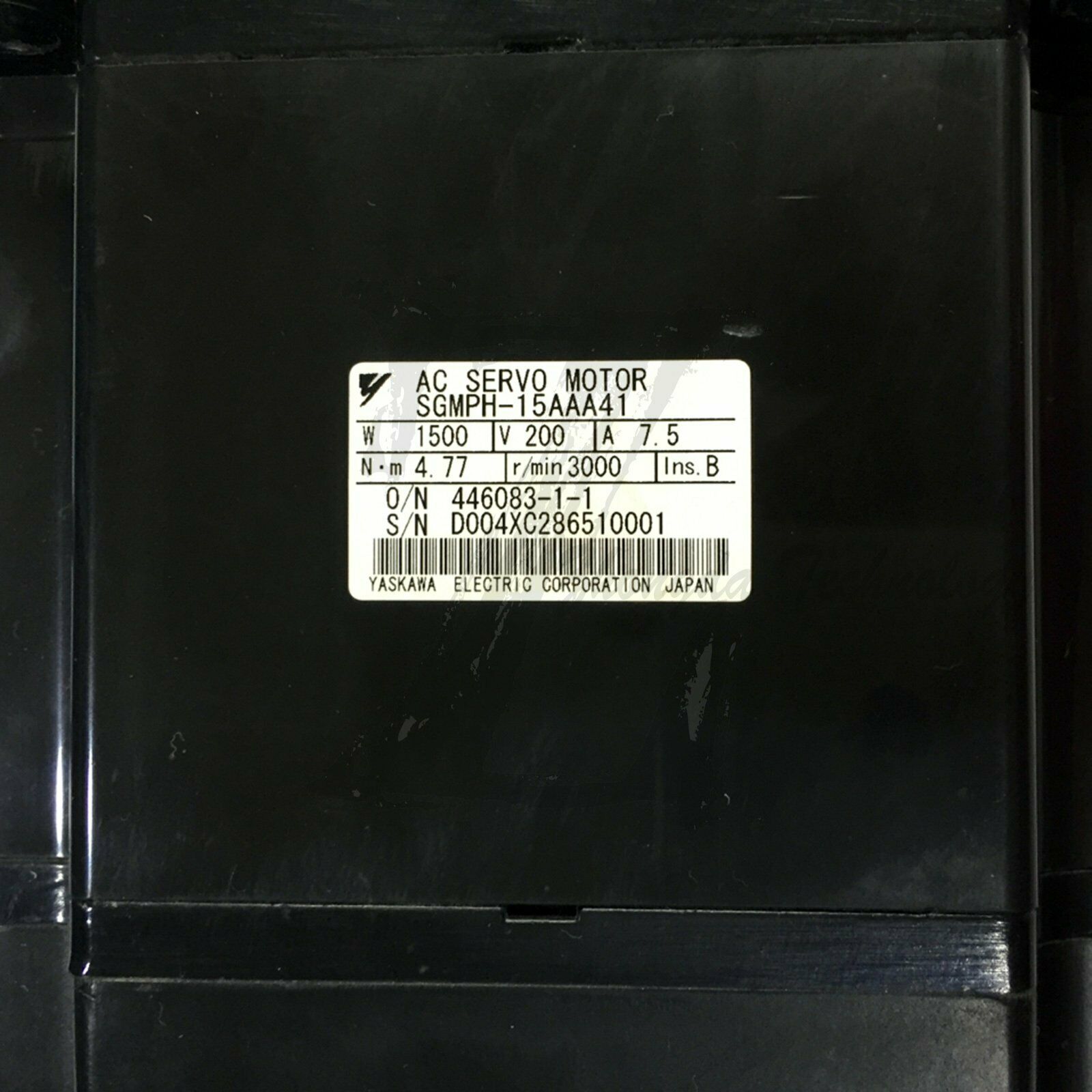 Used Yaskawa 1.5W servo motor SGMPH-15AAA41 good - YASKAWA