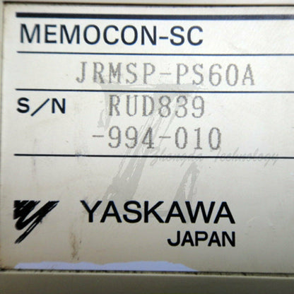 Used Yaskawa Power Supply Module JRMSP-PS60A Tested In Good Condition - YASKAWA