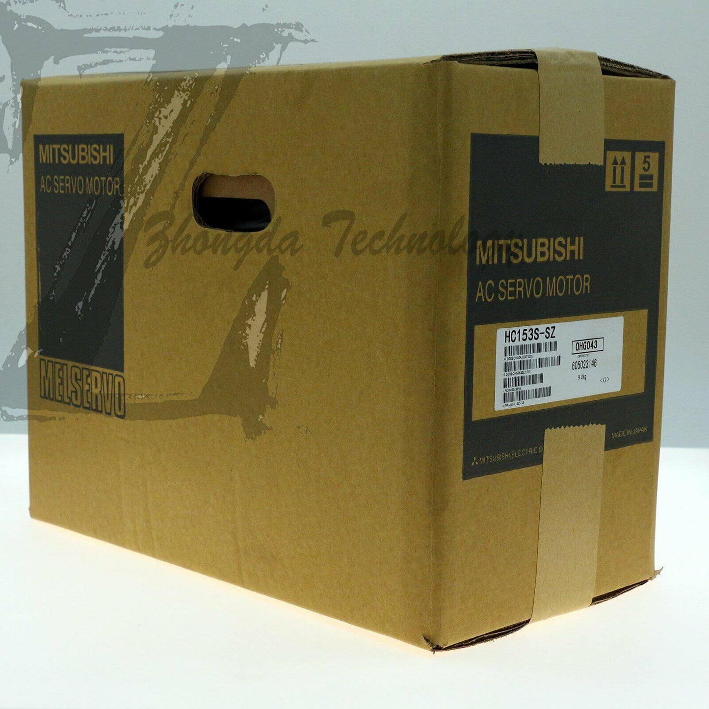 Mitsubishi Servo Motor 1.5 kW 200 V ac 47 A 3000 rpm 4.77 Nm HC153S-SZ - MITSUBISHI