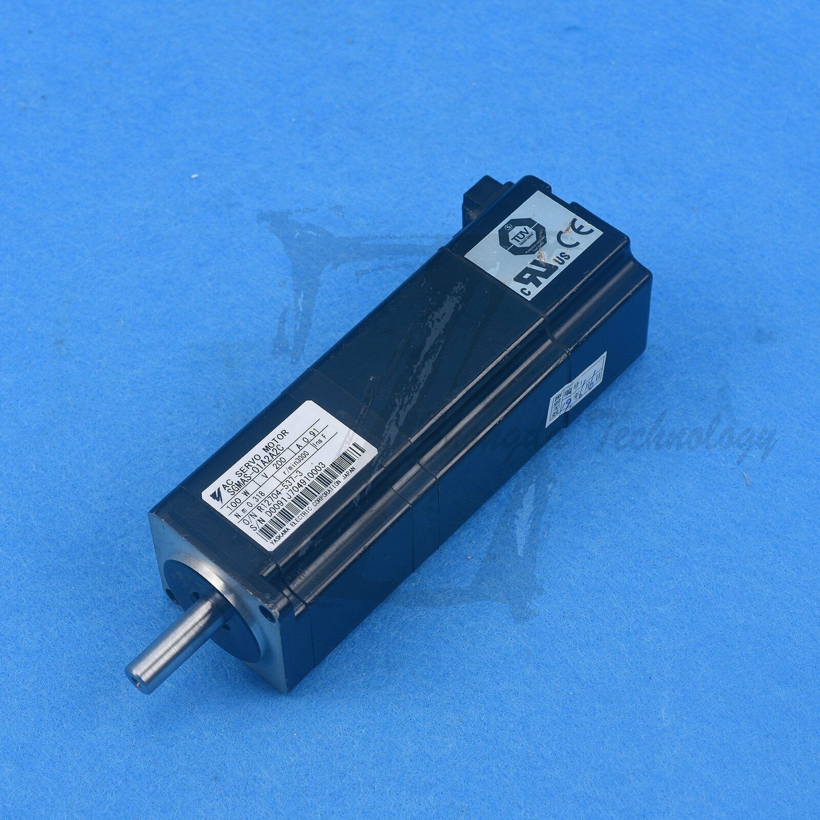 Used SGMAS-01A2A2C 100W Yaskawa servo motor SGMAS01A2A2C Tested Good - YASKAWA