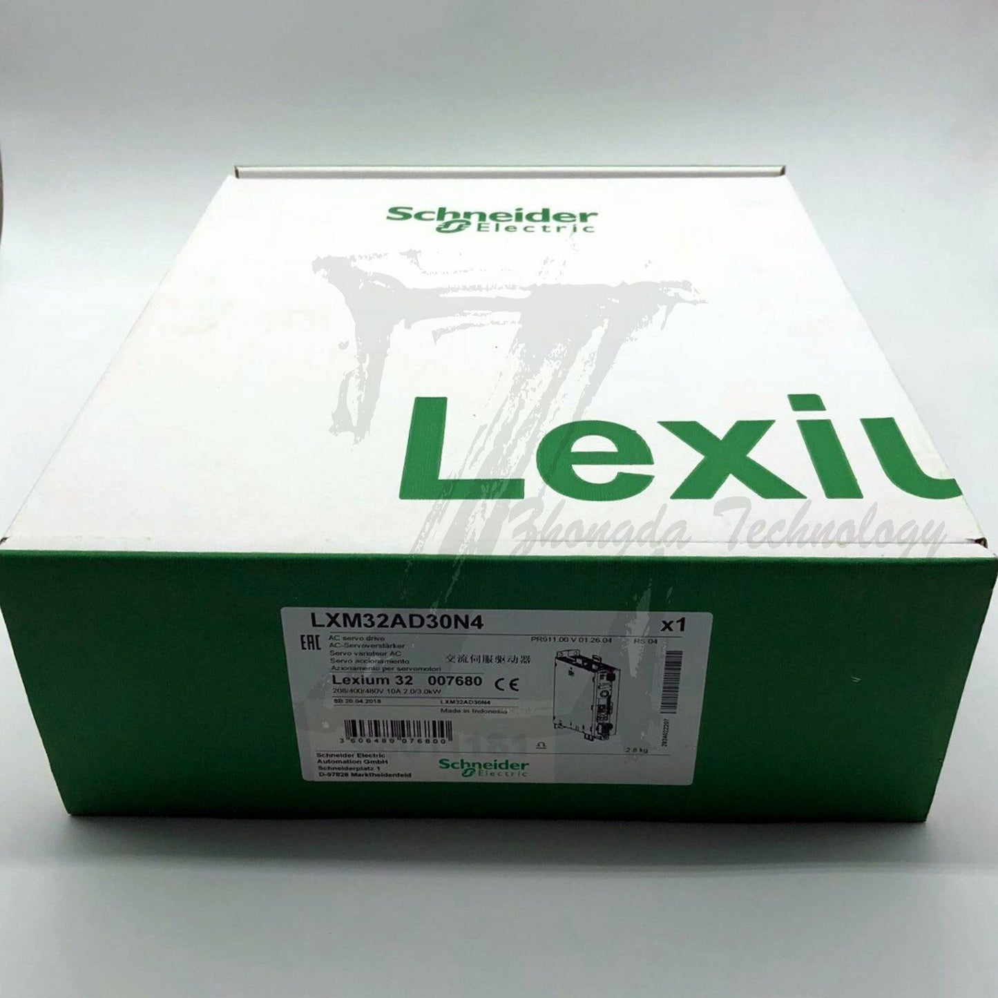 Schneider LXM32AD30N4 : LXM32A Driver 30A RMS Peak Current 3 Phase 480V - SCHNEIDER