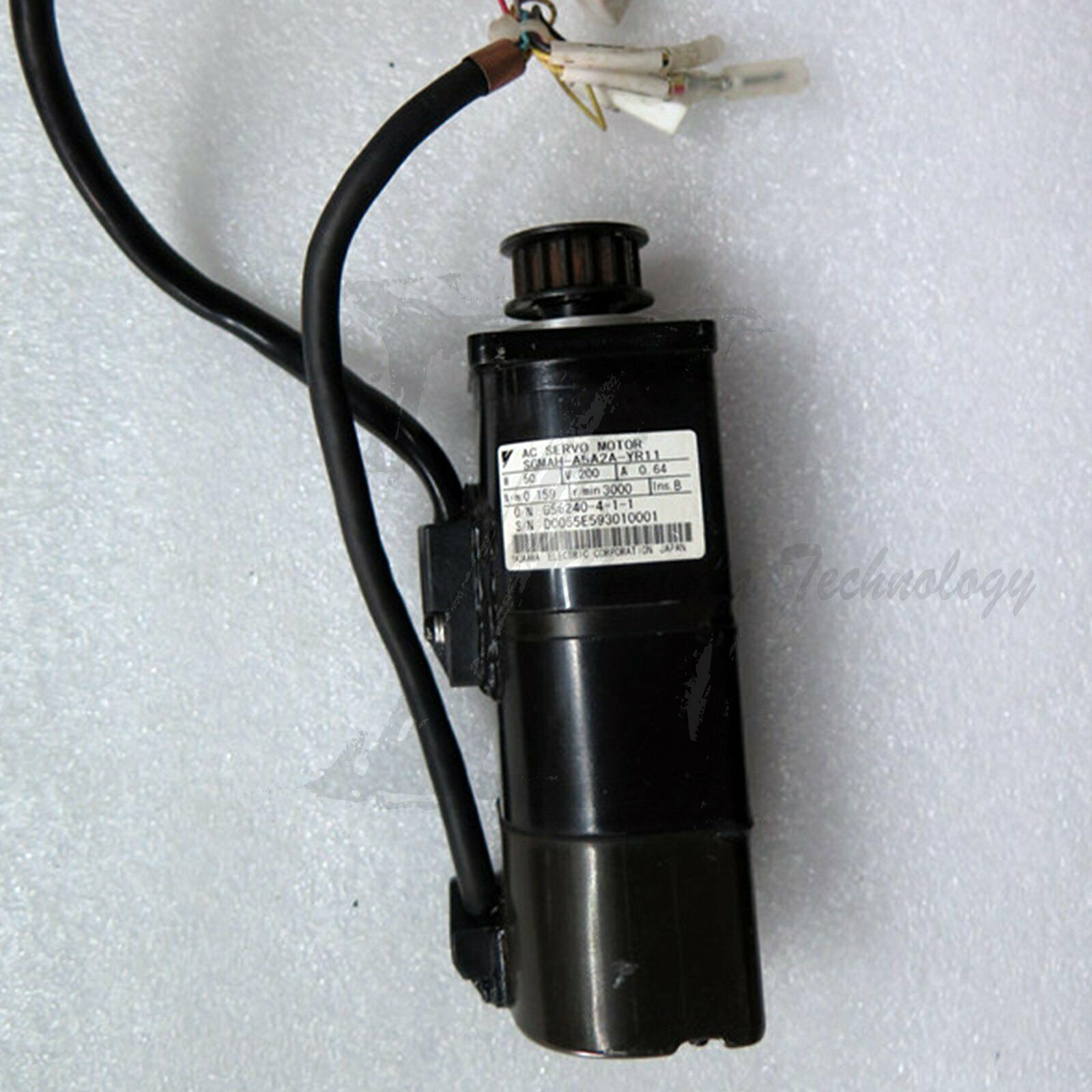 Used Yaskawa Robot motor SGMAH-A5A2A-YR11 good test - YASKAWA